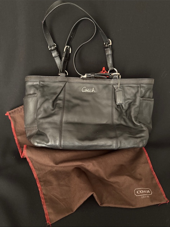 COACH Handbags - COACH East West Leather Shoulder Bag